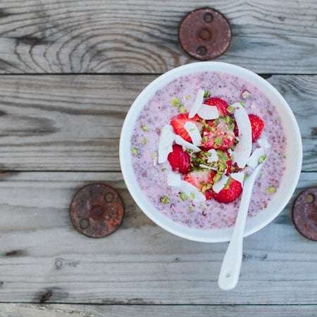 chia seed and strawberry porridge pinterest pimp your porridge recipes handbagcom