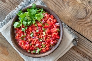 Bowl of salsa