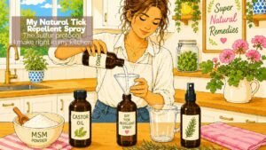 Natural Tick Repellent Spray