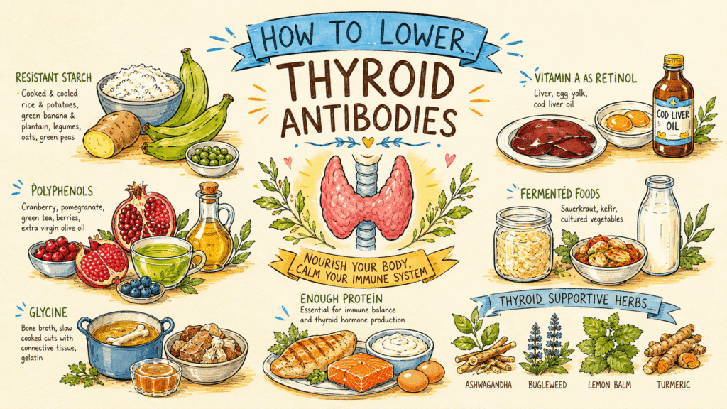 how to lower thyroid antibodies